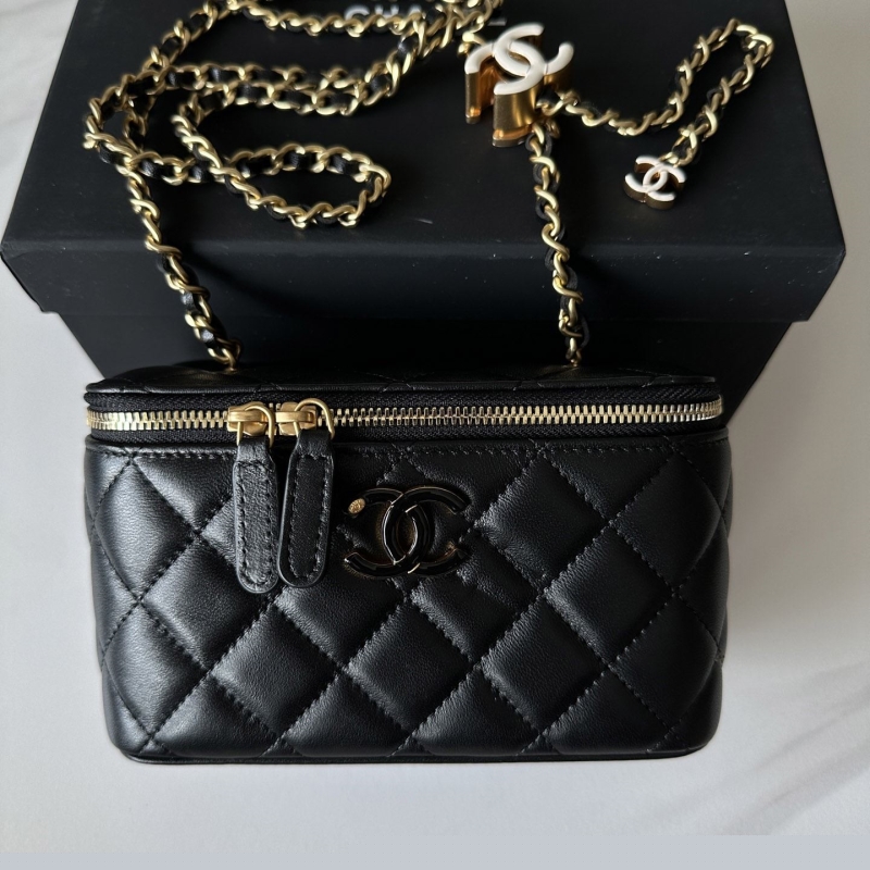 Ch*el cosmetic bags